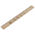 Linijka drewniana 30 cm + logo